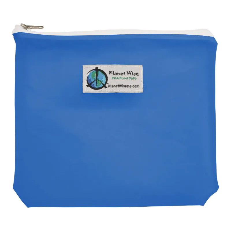 Planet Wise Gjenbrukbar Glidelås Sandwich Bag - Blå